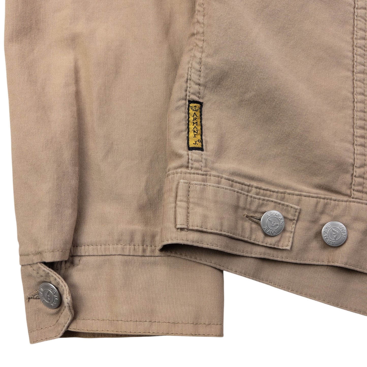 Vintage 90s Armani Jeans Button Up Jacket Size M