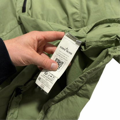 Stone Island Green Pullover Smock Jacket | Large, Green