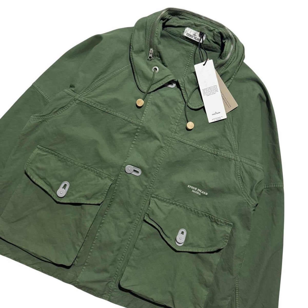 Stone Island Marina Panama Jacket | XXL, Green