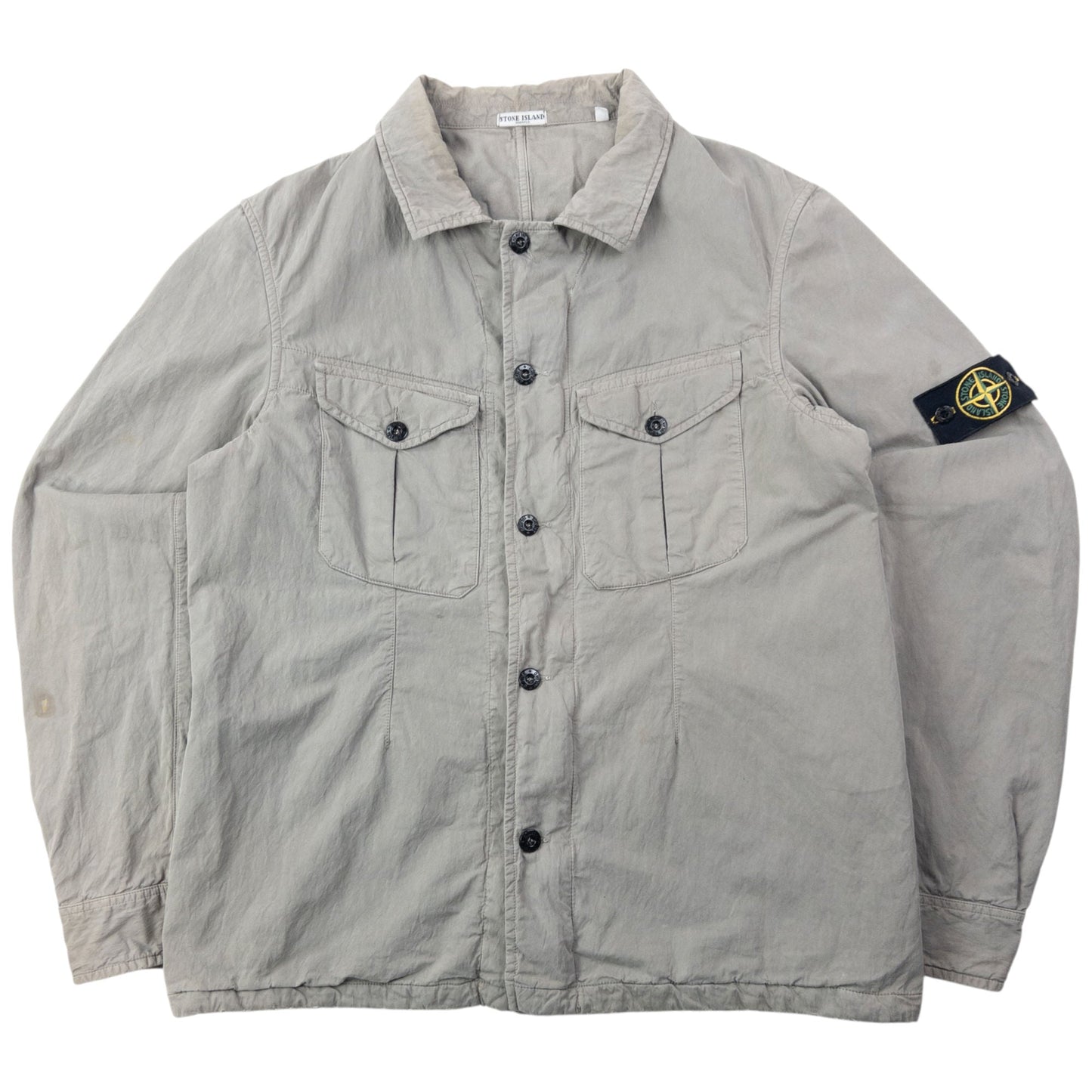 Vintage 2007 Stone Island Zip Up Jacket Size M | Medium, Grey