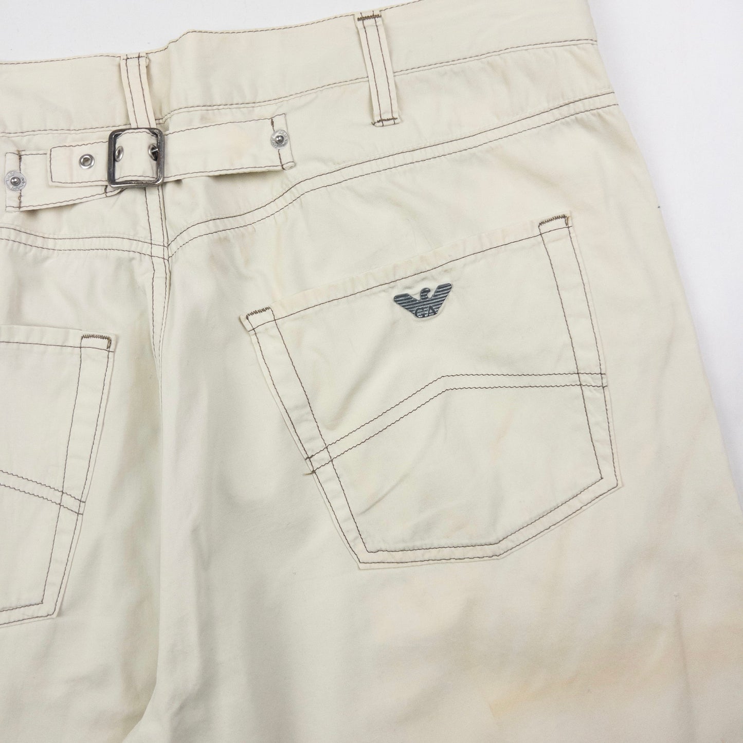 Vintage Armani Jeans Lightweight Trousers Size W37