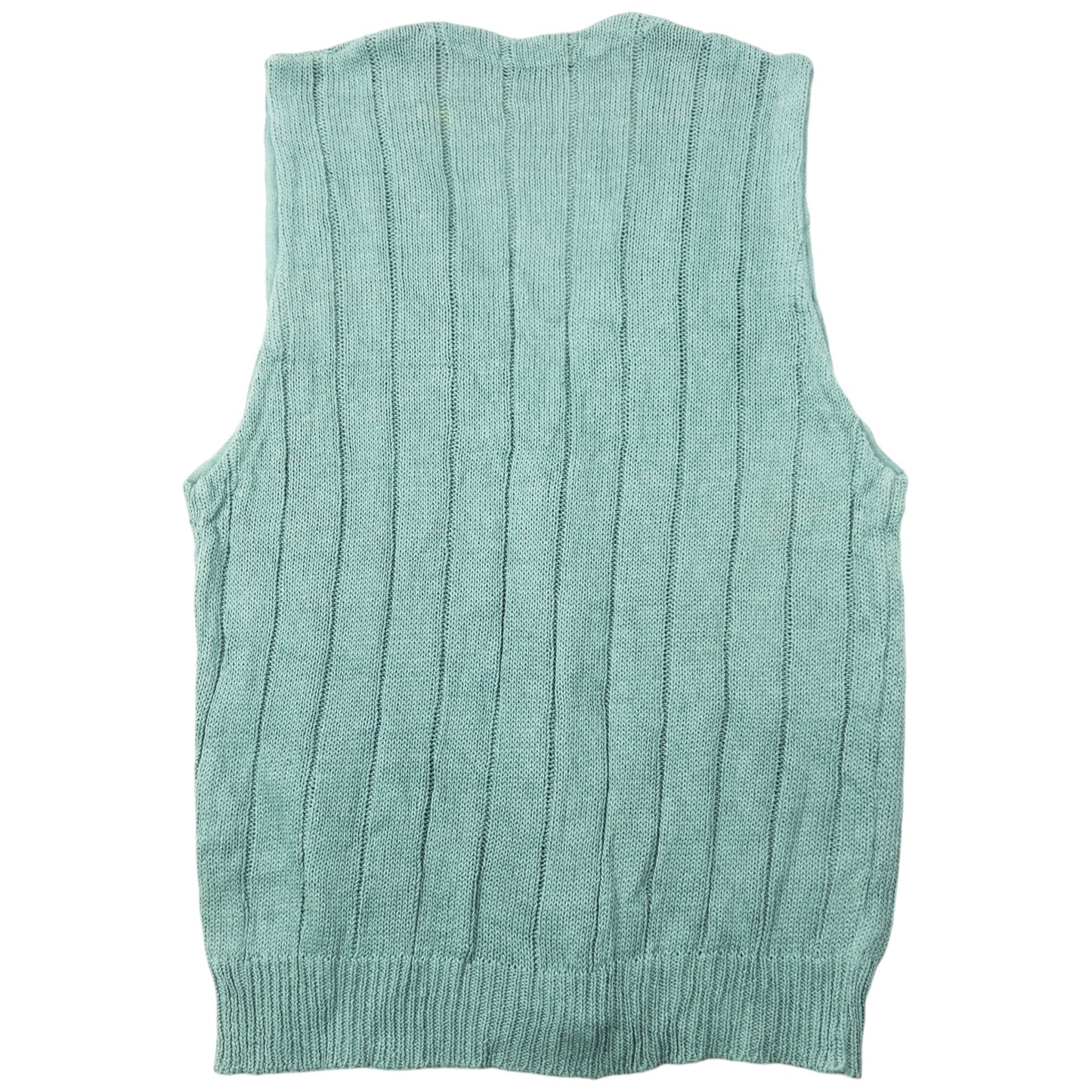 Vintage 90s Issey Miyake Button Up Sweater Vest Size L | Large, Cream