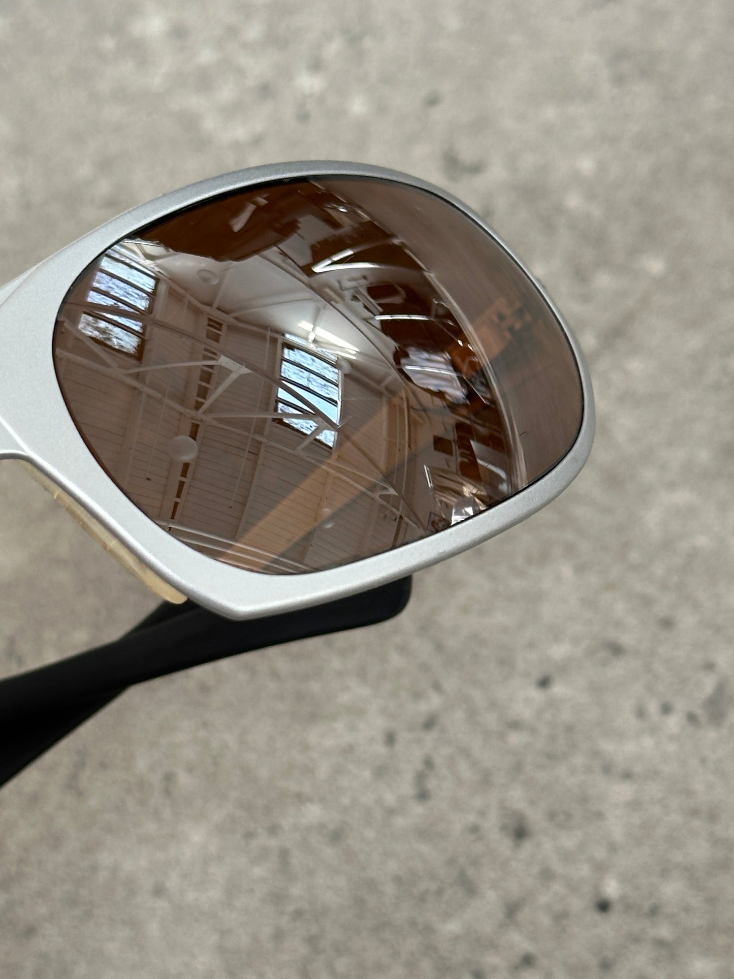 Vintage 2000s Wraparound Shield Sunglasses