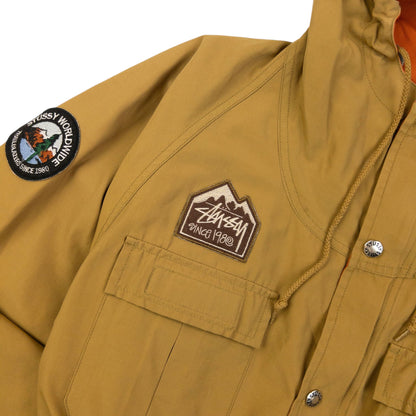 Vintage 2000s Stussy Zip Up Cargo Jacket Size XS | XS, Multicoloured