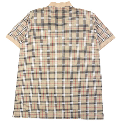Vintage 90s Burberry Nova Check Polo Shirt Size M | Medium, Multicoloured
