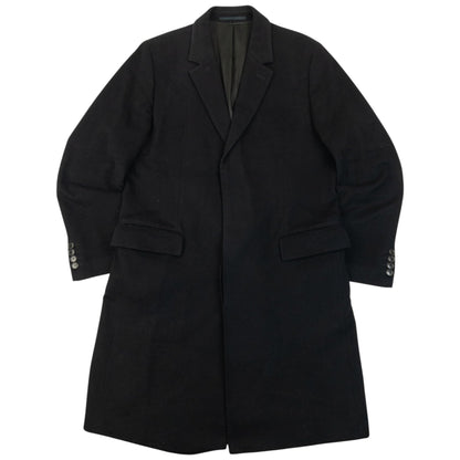 Vintage 2000s Hugo Boss Cashmere Longline Jacket Size XL | XL, Black