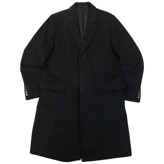 Vintage 2000s Hugo Boss Cashmere Longline Jacket Size XL | XL, Black