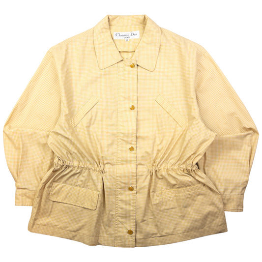 Vintage Dior Sports Checkered Zip Up Jacket Size M