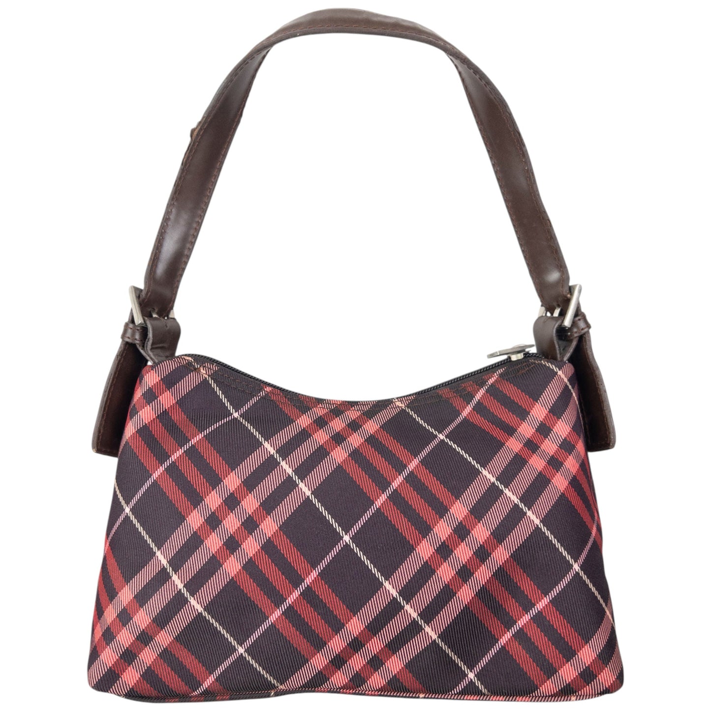 Vintage 2000s Burberry Blue Label Nova Check Shoulder Bag | O/S, Blue