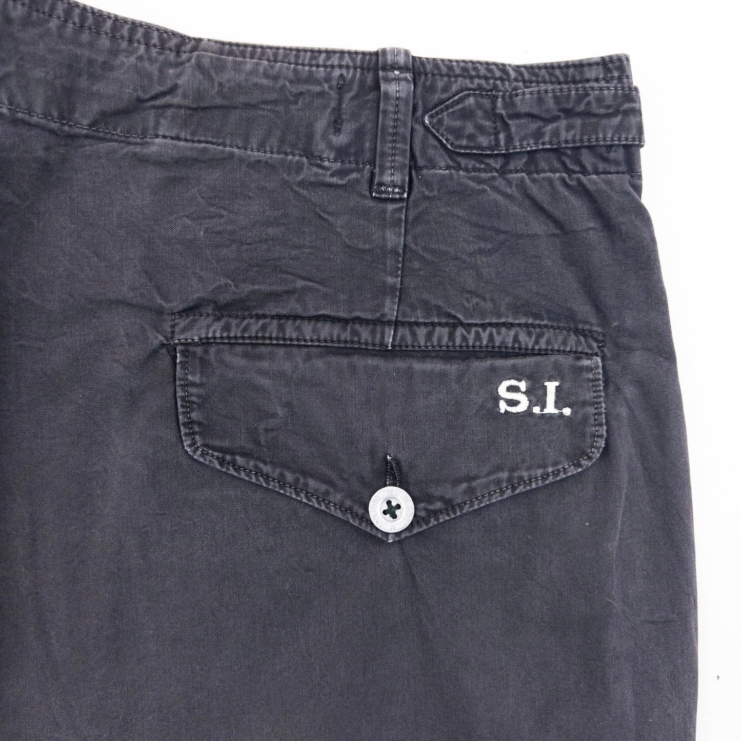 Vintage 2005 Stone Island Compact Trousers Size W30 | W30, Grey