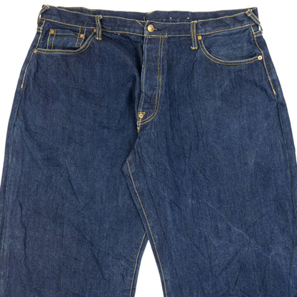 Vintage 2000s Evisu Double Dragon Gull Japanese Denim Jeans Size W40 | W40, Multicoloured