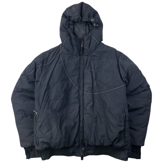 Vintage 2000s Maharishi Multi Zip Puffer Jacket Size M | Medium, Black