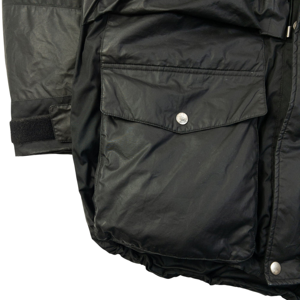 Vintage 2000s Gucci Zip Up Padded Jacket Size XXL | XXL, Black