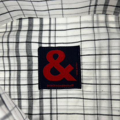 Vintage Dolce & Gabbana Checked Shirt Size L