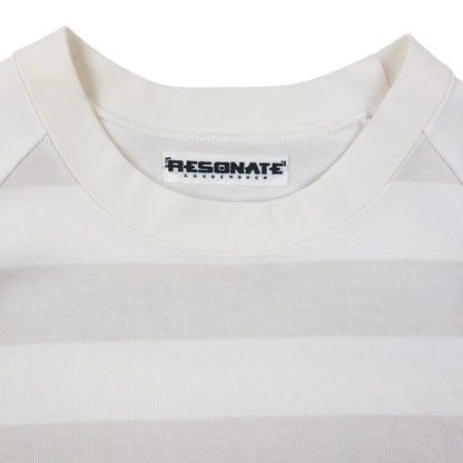 Vintage 90s Good Enough RESONATE Striped Long Sleeve T Shirt Size M