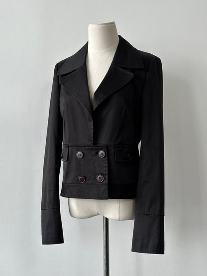 Iceberg 2000s Cotton Double Breasted Jacket - S-M