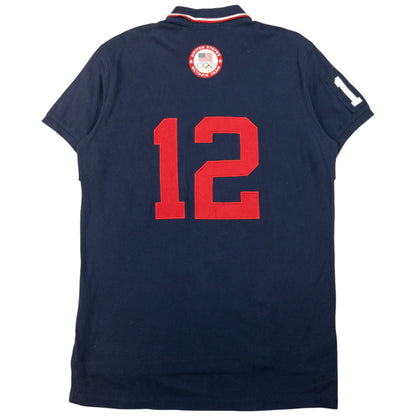 Vintage Polo Ralph Lauren USA 2012 Olympics Polo Shirt Size M