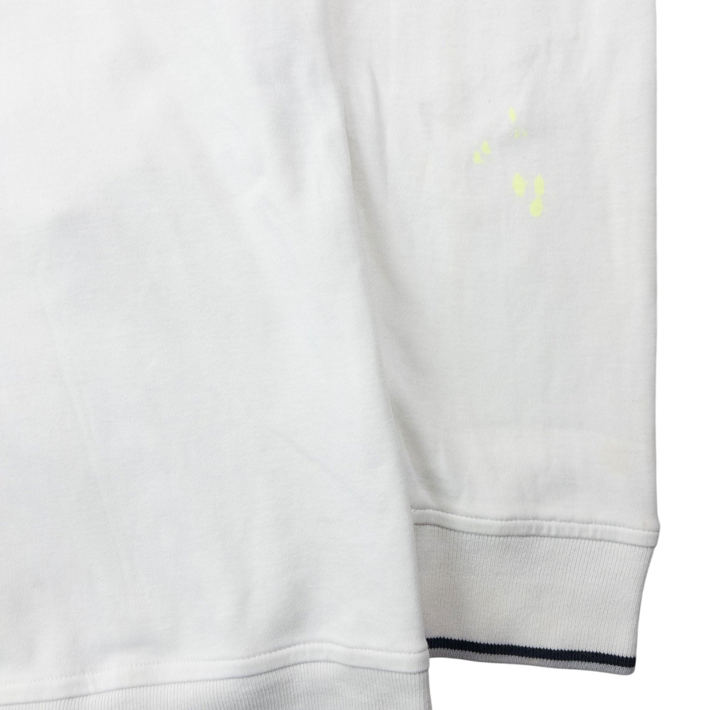 Vintage Burberry Zip Up Sweatshirt Size M | Medium, White