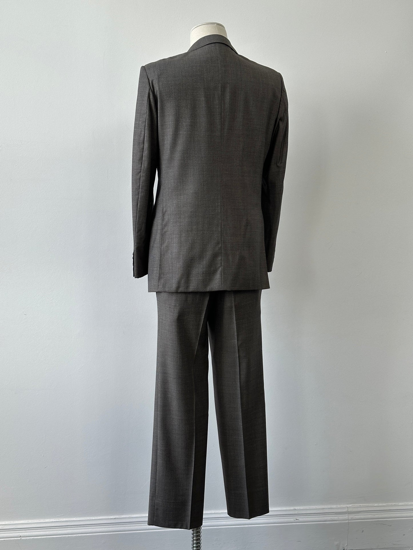 Loro Piana x Ivory Court 1990s Pure Wool Suit - 40S/W30