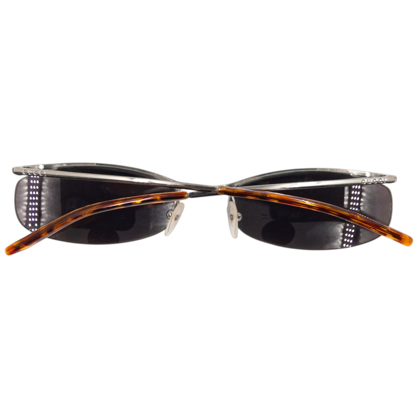 Vintage 2000s Gucci By Tom Ford Rimless Sunglasses | O/S, Brown