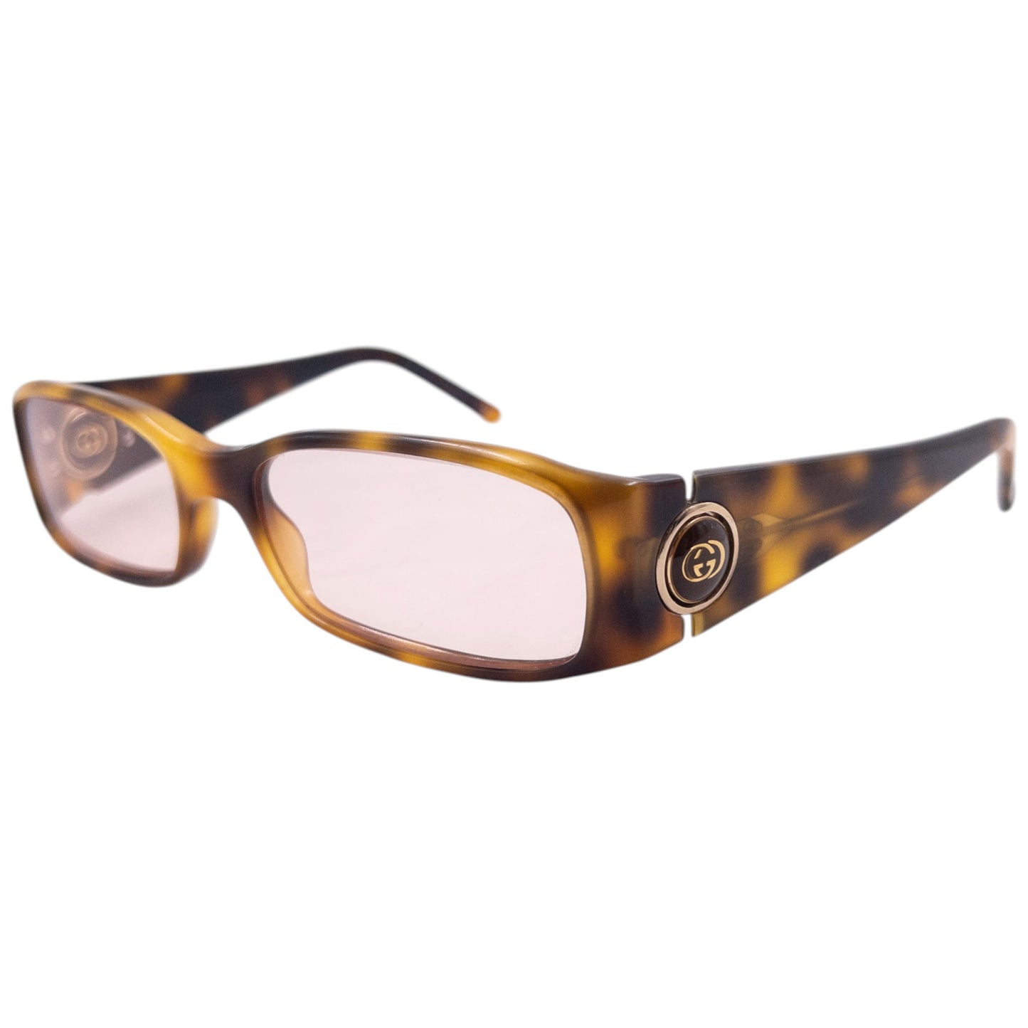 Vintage 2000s Gucci By Tom Ford Tortoise Shell Sunglasses | O/S, Multicoloured