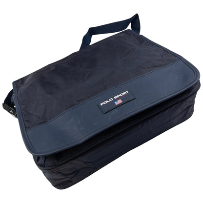 Vintage Polo Sport Crossbody Messenger Bag