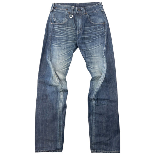 Vintage 2000s Levi's Engineered Garments Denim Jeans Size W27 | W27, Multicoloured