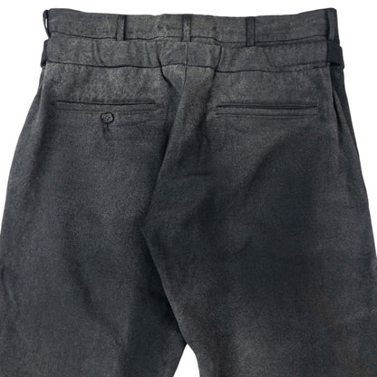 Vintage 2000s Comme Des Garçons HOMME Plus Double Waist Trousers Size W31 | W31, Grey
