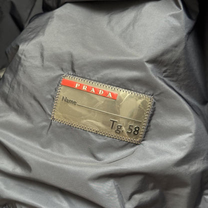 Prada Nylon Windbreaker Jacket in Navy (XL) | Extra Large, Navy
