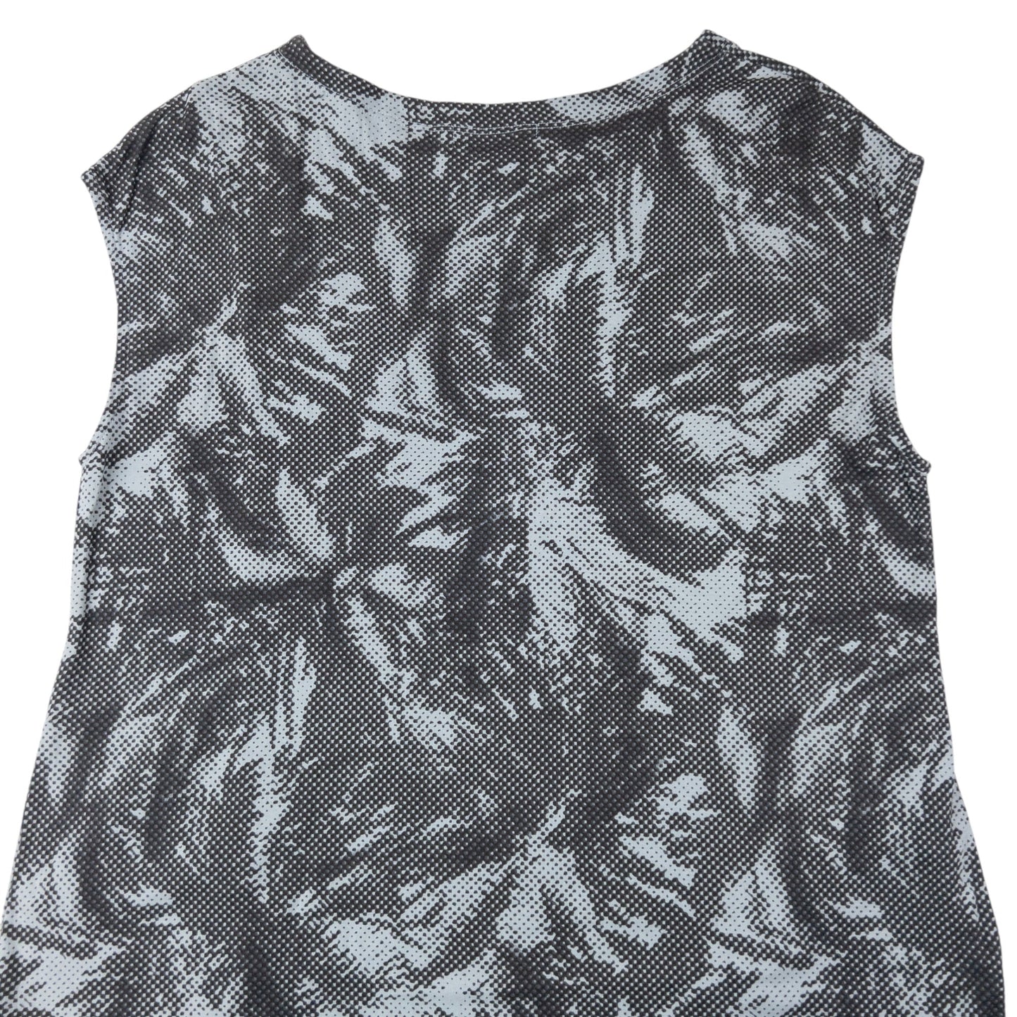 Vintage 90s Yohji Yamamoto Pattern Dress Womens Size L | Large, Blue