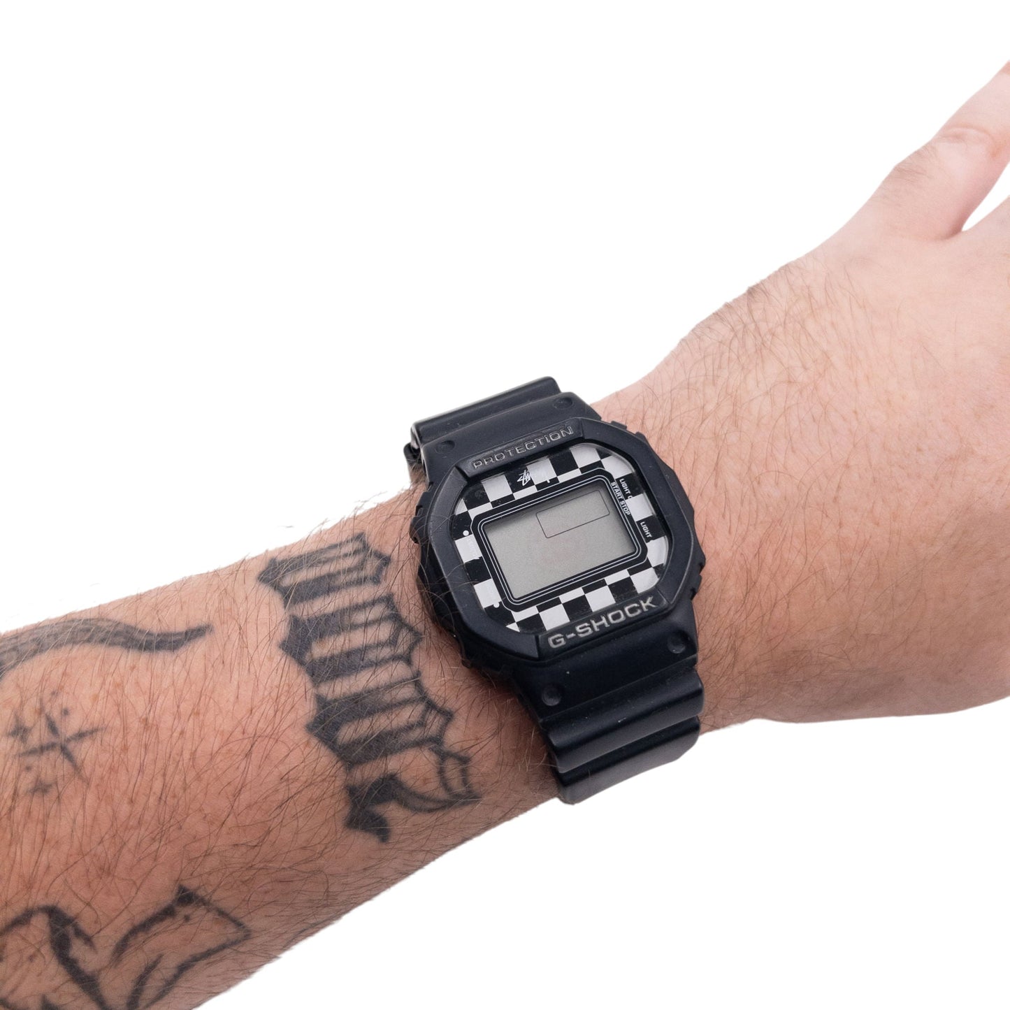 Vintage 2014 Stussy X Casio G-Shock DW-5600VT Checker Watch | O/S, Black