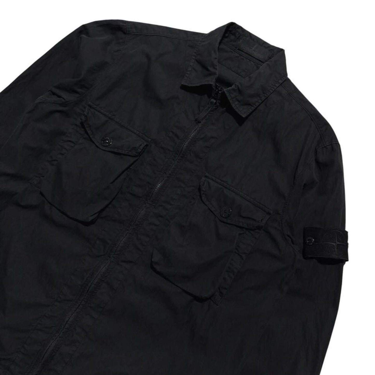 Stone island Black Ghost Overshirt | Medium, Black