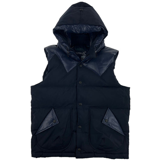 Vintage Marithe + Francois Girbaud Hooded Puffa Gilet Size S