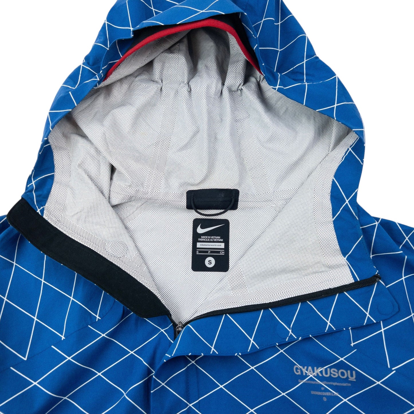 Vintage 2015 Nike Gyakusou Shield Runner Undercover Lab Zip Up Jacket Size S | Small, Blue