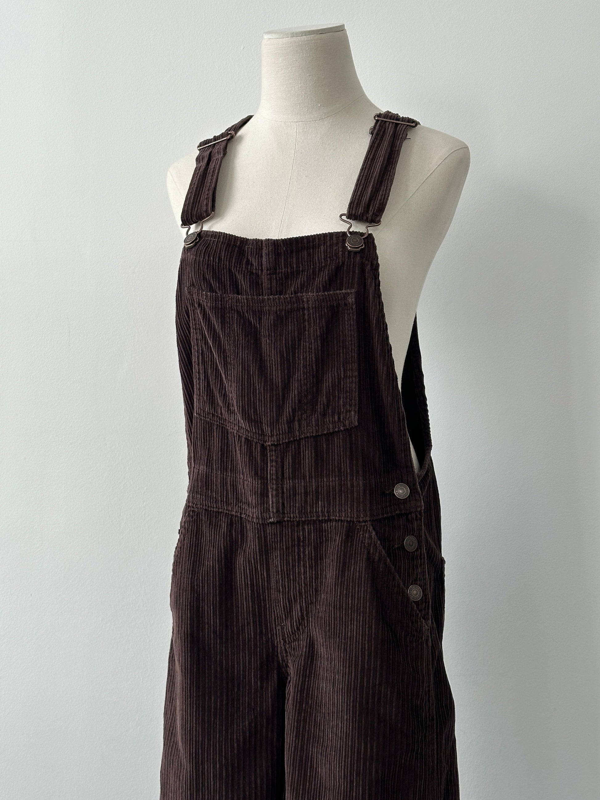 Levi's Premium Corduroy Wide Leg Dungarees - M