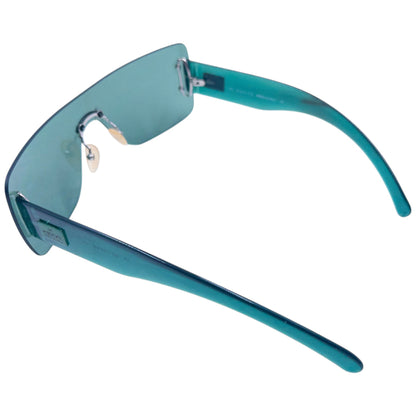 Vintage 2000s Gucci Clear Rimless Sunglasses