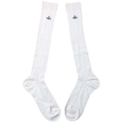 Vintage Vivienne Westwood Embroidered Orb Socks