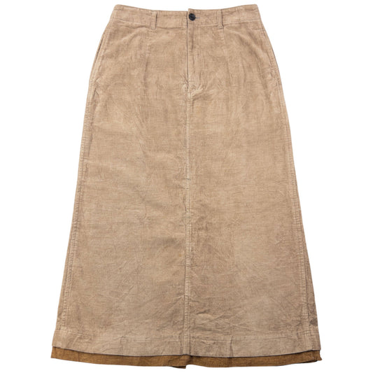 Vintage 90s Hai Sporting Gear By Issey Miyake Corduroy Skirt Womens Size W29 | W29, Beige