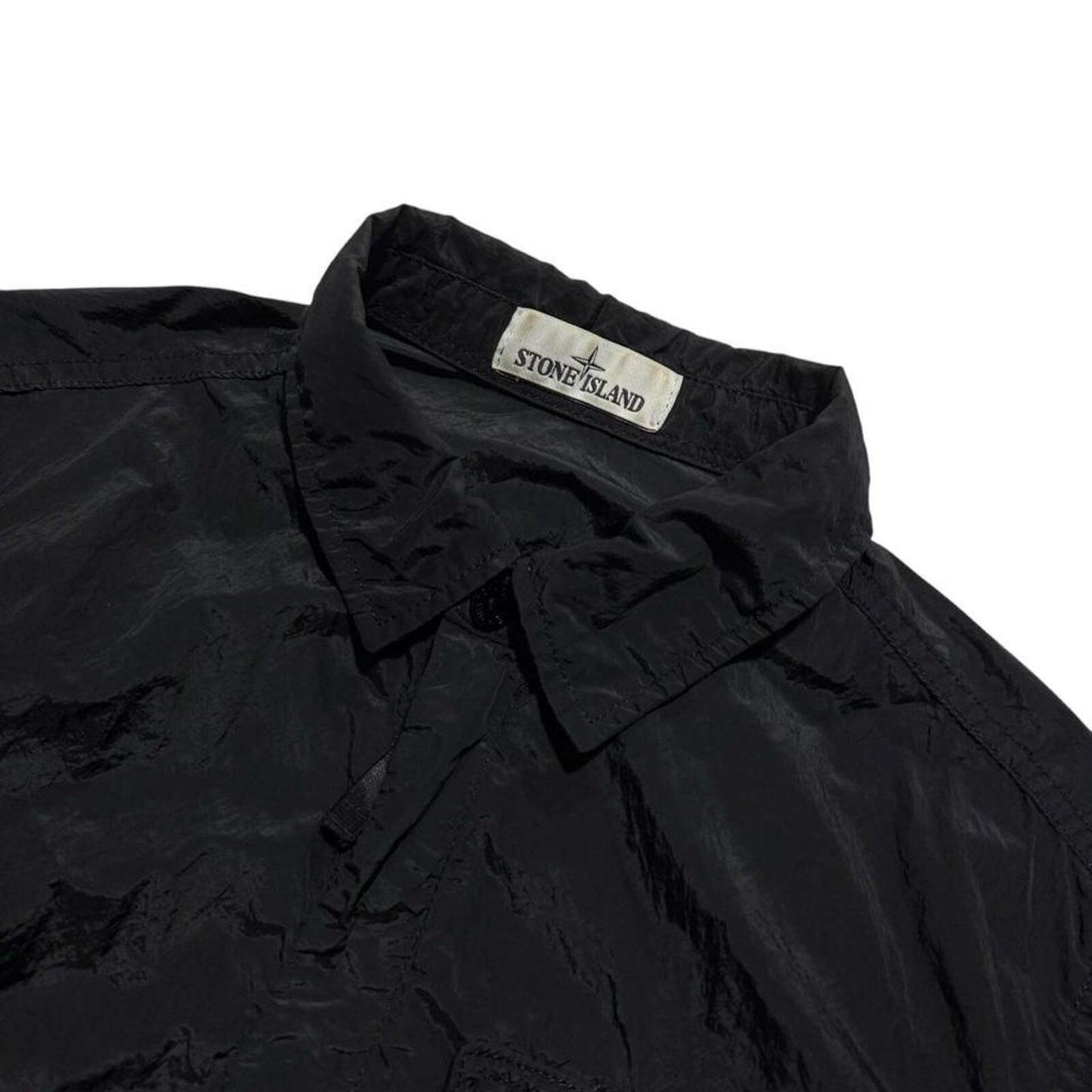 Stone Island Nylon Metal Overshirt | Large, Black