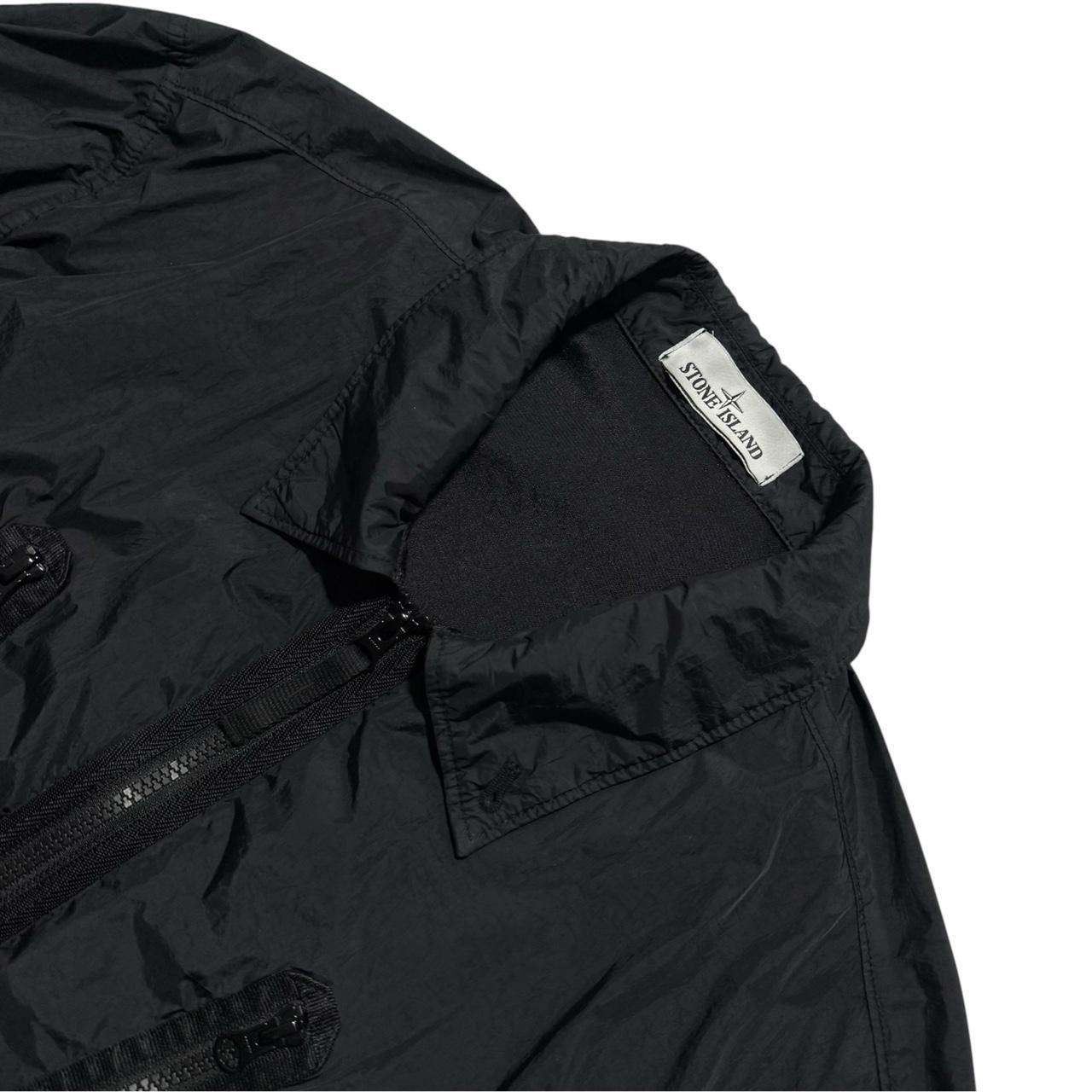 Stone Island Nylon Overshirt | XL, Black