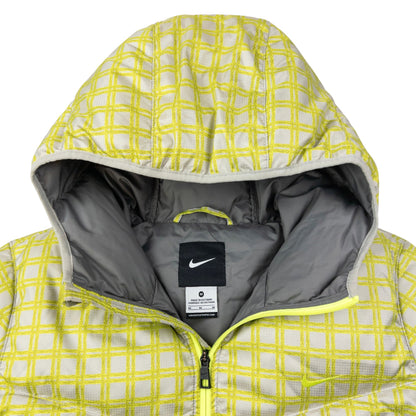 Vintage Nike Checkered Zip Up Puffer Jacket Size M | Medium, Multicoloured