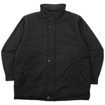 Vintage 90s Balenciaga Fleece Lined Jacket Size S | Small, Black
