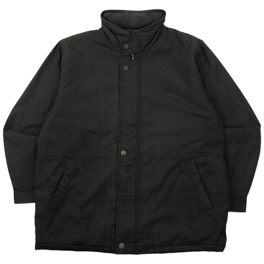 Vintage 90s Balenciaga Fleece Lined Jacket Size S | Small, Black