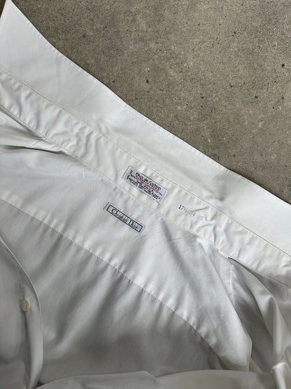 Christian Dior 1990s Cotton Logo Shirt - XL