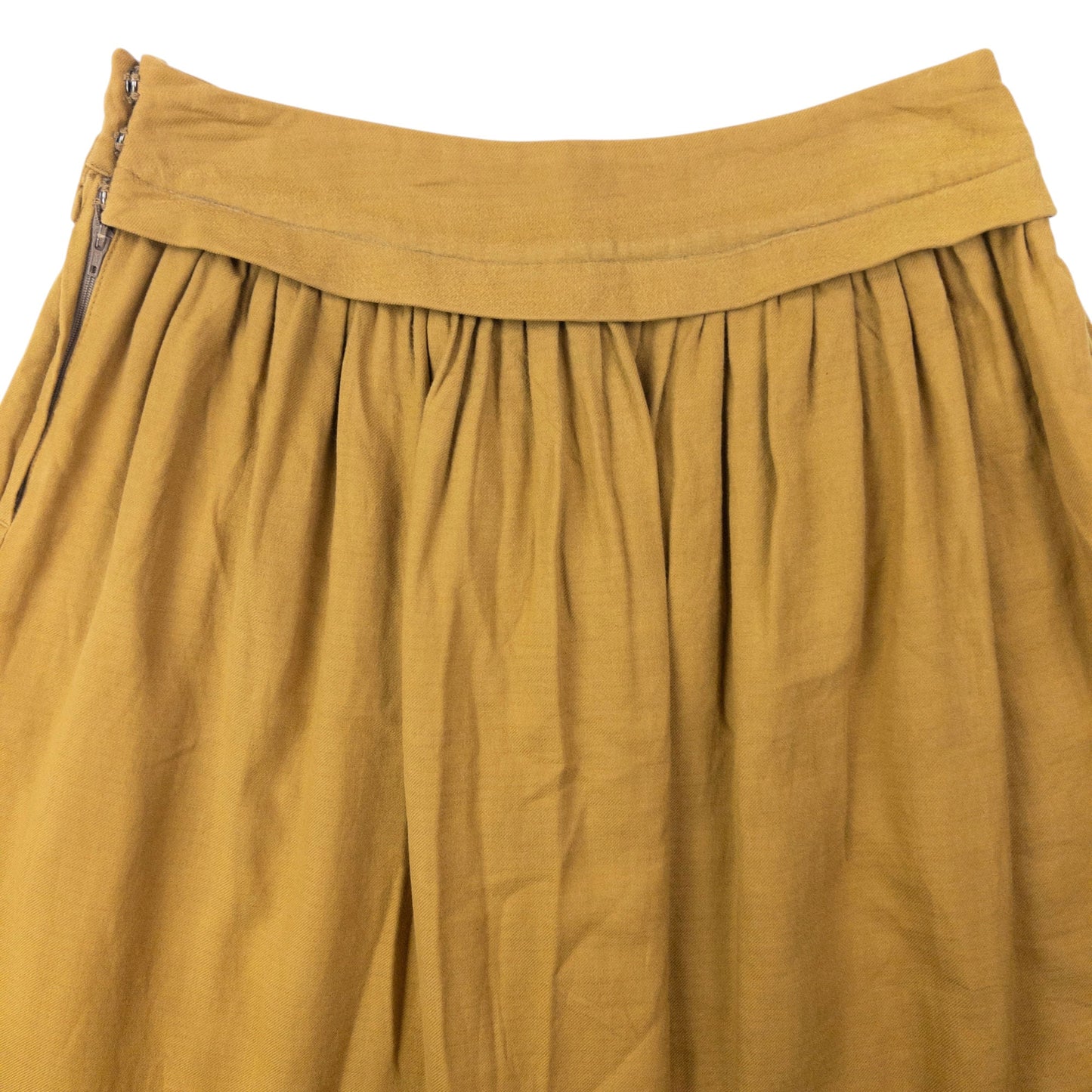 Vintage 90s Yohji Yamamoto Pleated Skirt Womens Size W26 | W26, Brown