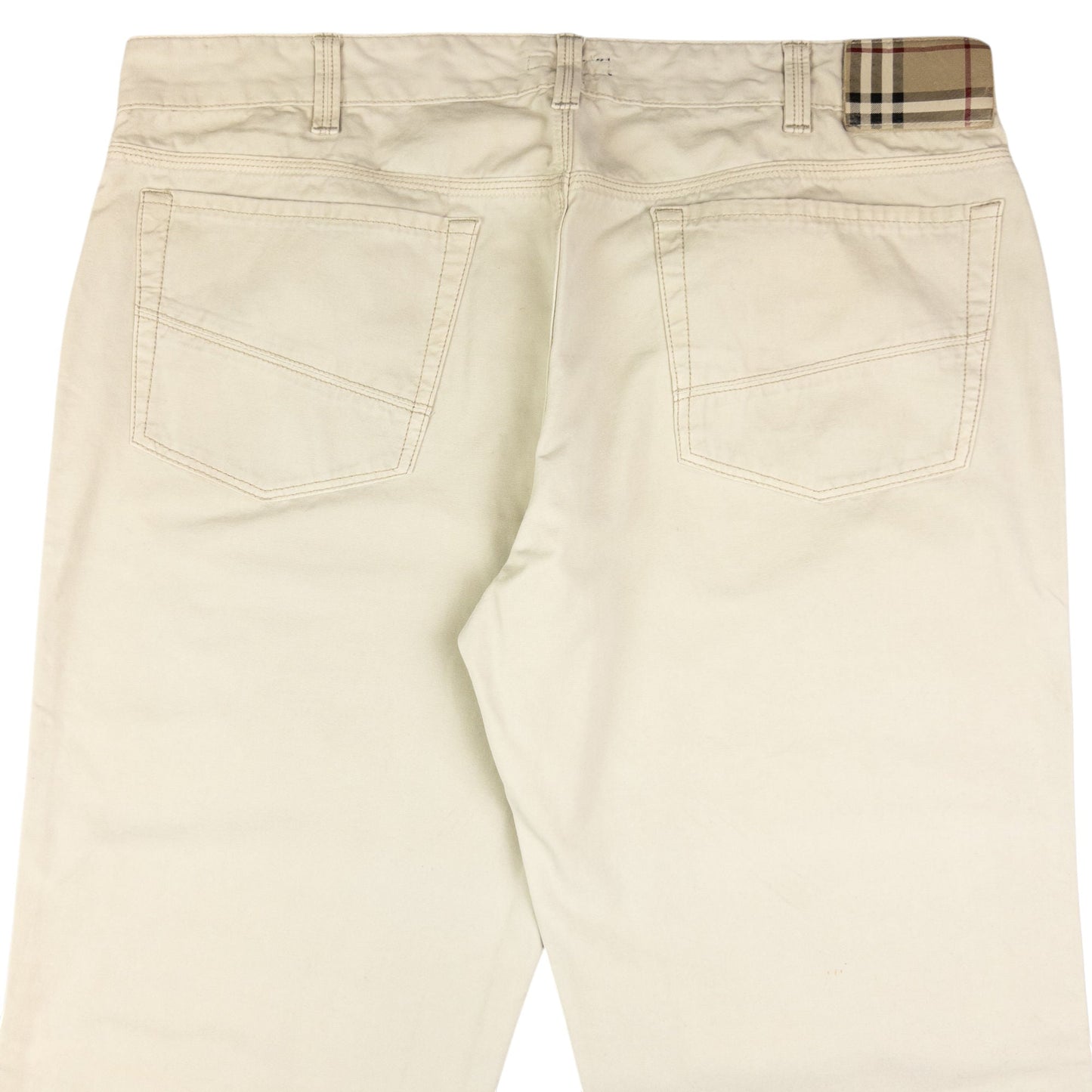 Vintage Burberry Nova Check Waist Trousers Size W38
