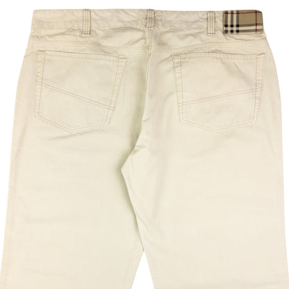 Vintage Burberry Nova Check Waist Trousers Size W38