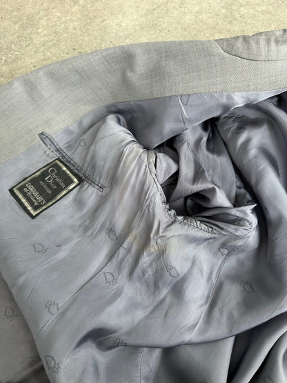 Christian Dior Monsieur 1990s Wool Single Breasted Blazer - 46R