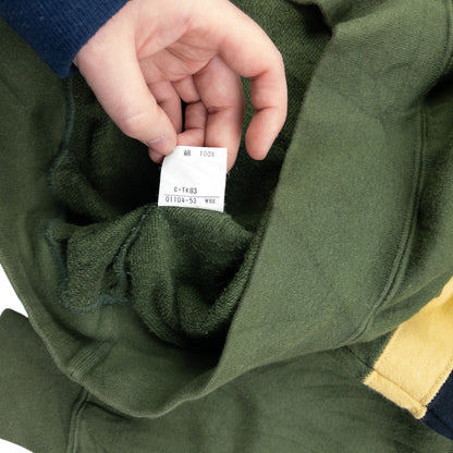 Vintage 80s Burberry Striped Sweatshirt Size L