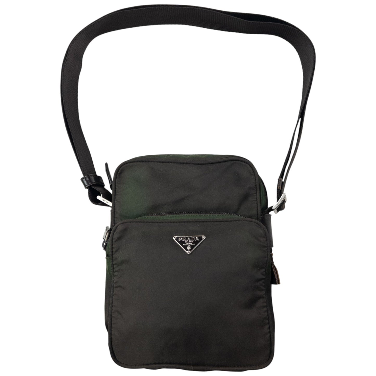 Vintage 2000s Prada Crossbody Bag | O/S, Brown